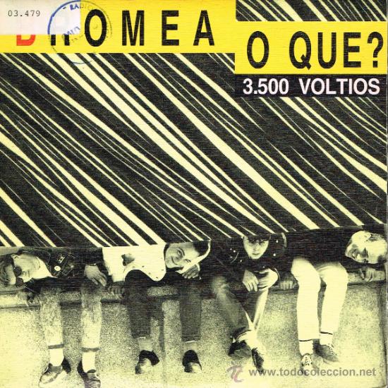Discos de vinilo: Bromea o que? - 3500 voltios / La mina de carb&oacute;n - Single 1988 - Foto 1