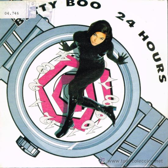 Discos de vinilo: Betty Boo - 24 hours (2 versiones) - Single 1990 - Foto 1