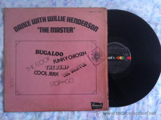 Discos de vinilo: LP WILLIE HENDERSON-DANCE WITH WILLIE HENDERSON-THE MASTER - Foto 1