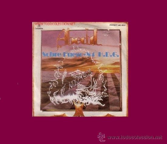 Discos de vinilo: ABEDUL DISCO SINGLE PROMOCIONAL - Foto 1