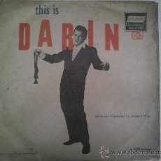 Discos de vinilo: BOBBY DARIN - THIS IS DARIN
