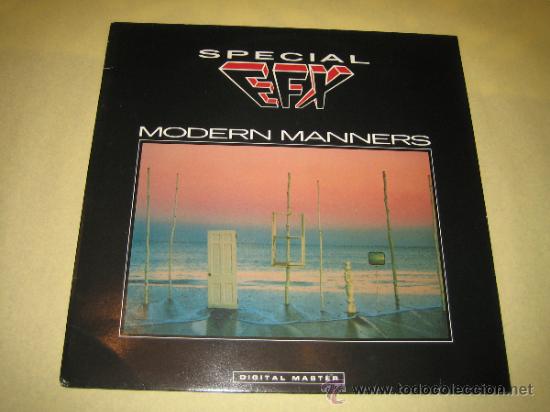 Discos de vinilo: MODERN MANNERS - SPECIAL EFX - ED. GERMANY 1985 - Foto 1
