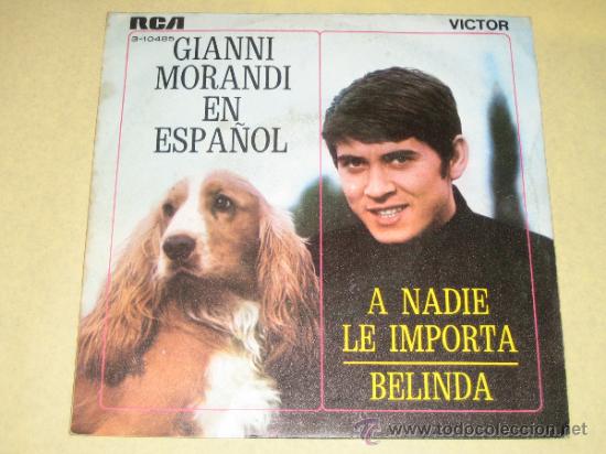 Discos de vinilo: GIANNI MORANDI - VINILO MUY NUEVO - Foto 1