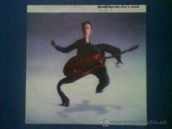 Discos de vinilo: DAVID BYRNE    SHE&acute;S MAD - Foto 1