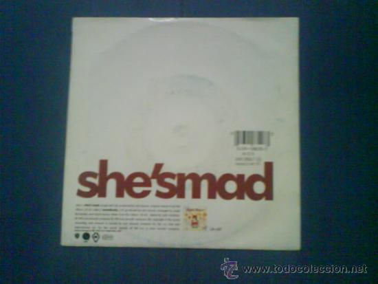 Discos de vinilo: DAVID BYRNE    SHE&acute;S MAD - Foto 2