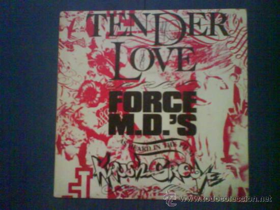 Discos de vinilo: FORCE M.D.&acute;S    TENDER LOVE  PROMO - Foto 1