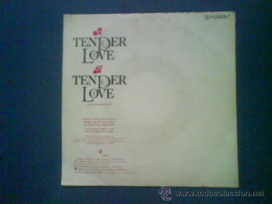 Discos de vinilo: FORCE M.D.&acute;S    TENDER LOVE  PROMO - Foto 2