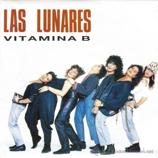 Discos de vinilo: LAS LUNARES-VITAMINA B SINGLE VINILO 1991 SPAIN - Foto 1