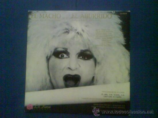 Discos de vinilo: QUETA TANGO Y GLOSTORA   EL MACHO - Foto 2
