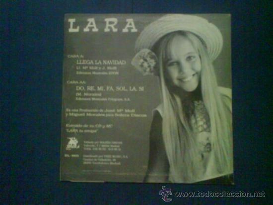 Discos de vinilo: LARA  LLEGA LA NAVIDAD - Foto 2