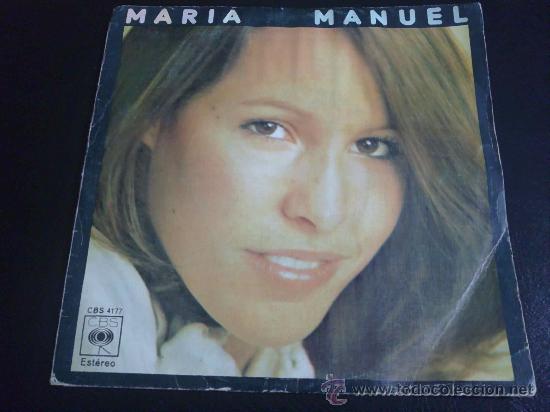 Discos de vinilo: MAR&Iacute;A, MANUEL - SINGLE DE VINILO - Foto 1