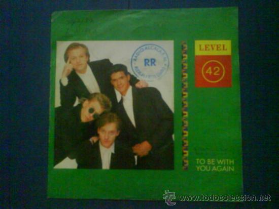 Discos de vinilo: LEVEL 42    TO BE WITH YOU AGAIN - Foto 1