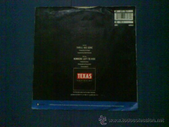 Discos de vinilo: TEXAS    THRILL HAS GONE - Foto 2
