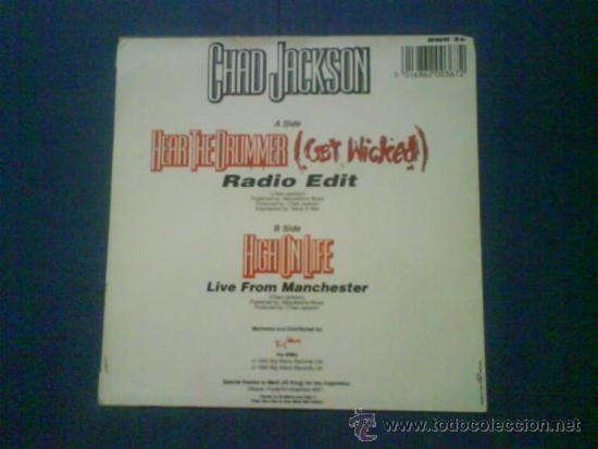 Discos de vinilo: CHAD JACKSON    HEAR THE DRUMMER (GET WICKED) - Foto 2