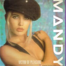 Discos de vinilo: MANDY - VICTIM OF PLEASURE (2 VERSIONES) / SAY IT'S LOVE - MAXISINGLE 1988 - HECHO EN ESPAÑA