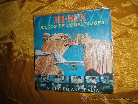 Vinyl-Schallplatten: MI- SEX.  JUEGOS DE COMPUTADORA. N&ordm; 1 EN AUSTRALIA. SINGLE PROMOCIONAL. CBS 1979