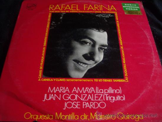 Discos de vinilo: rafael farina-zafiro 1970 - Foto 1