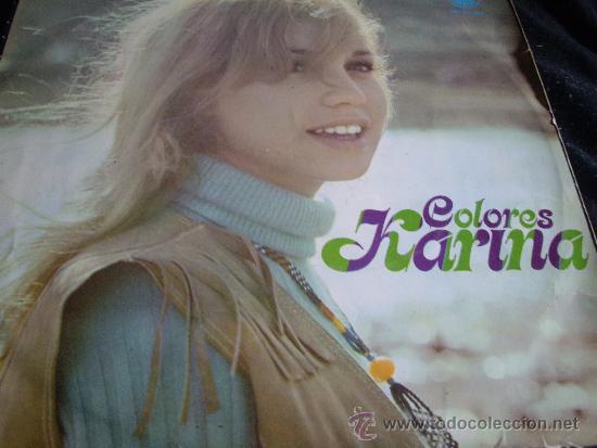 Discos de vinilo: KARINA-COLORES-ORIGINAL 1970 - Foto 1
