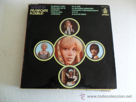Discos de vinilo: KARINA - PASAPORTE A DUBLIN 1971 - Foto 1