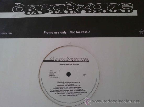 Discos de vinilo: DREADZONE, CAPIT&Aacute;N DREAD - MAXI SINGLE 2 TEMAS - Foto 1