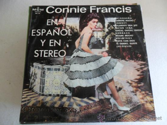 Discos de vinilo: CONNIE FRANCIS - EN ESPA&Ntilde;OL Y EN STEREO 1964 - Foto 1