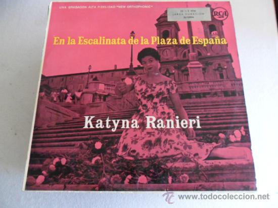 Discos de vinilo: KATYNA RANIERI - EN LA ESCALINATA DE LA PLAZA DE ESPA&Ntilde;A - Foto 1
