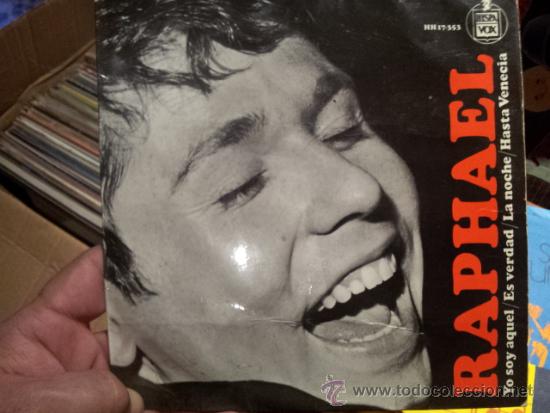 Discos de vinilo: RAPHAEL YO SOY AQUEL EP 1966 - Foto 1