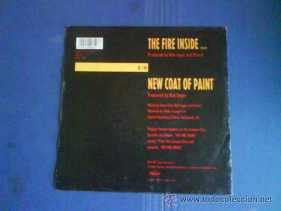 Discos de vinilo: BOB SEGER & THE SILVER BULLET BAND   THE FIRE INSIDE - Foto 2