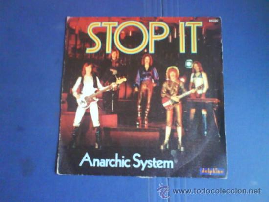 Discos de vinilo: ANARCHIC SYSTEM    STOP IT - Foto 1