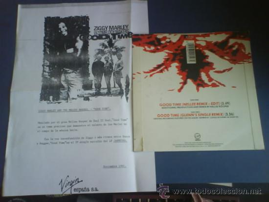 Discos de vinilo: ZIGGY MARLEY AND THE MELODY MAKERS    GOOD TIME - Foto 2
