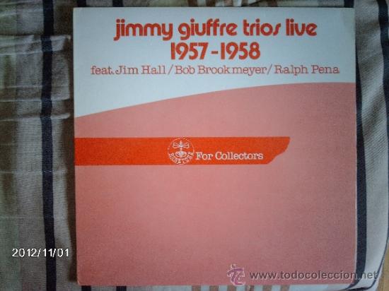 Discos de vinilo: jimmy giuffre trios live 1957- 1958 - Foto 1