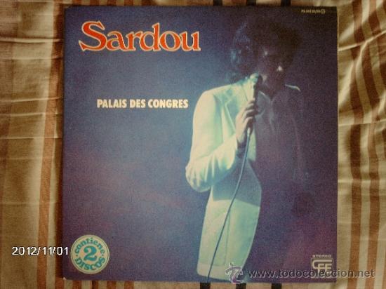 Discos de vinilo: sardou - palais des congres - Foto 1