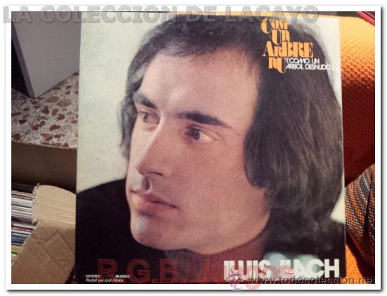 Discos de vinilo: LLUIS LLACH. DISCO LP. COMO UN ARBOL DESNUDO - Foto 1