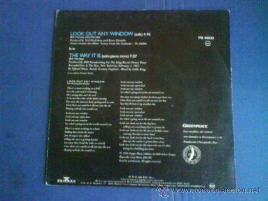 Discos de vinilo: BRUCE HORNSBY & THE RANGE    LOOK OUT ANY WINDOW - Foto 2