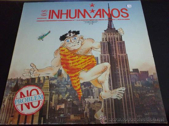 Discos de vinilo: LOS INHUMANOS, NO PROBLEM - LP DE VINILO - Foto 1