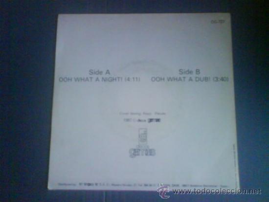 Discos de vinilo: OSCAR BENTON  OOH WHAT A NIGHT&iexcl;&iexcl; - Foto 2