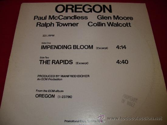 Discos de vinilo: Paul Mccandless - Oregon      LP - Foto 1