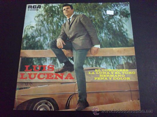 Discos de vinilo: LUIS LUCENA, EL CORDOB&Eacute;S - EP DE VINILO - Foto 1