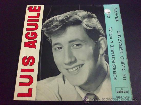 Discos de vinilo: LUIS AGUIL&Eacute;, PUEDES ECHARTE A VOLAR - Foto 1