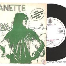 Discos de vinilo: SINGLE JEANETTE - PALABRAS PROMESAS/DEBAJO DEL PLATANERO – PROMOCIONAL - ESPAÑA. Lote 34202472