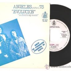 Discos de vinilo: SINGLE LOS ANGELES - EVOLUCIÓN/TE NECESITO – PROMOCIONAL - ESPAÑA. Lote 34203597