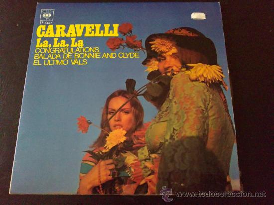Discos de vinilo: CARAVELLI, LA LA LA - EP DE VINILO - Foto 1