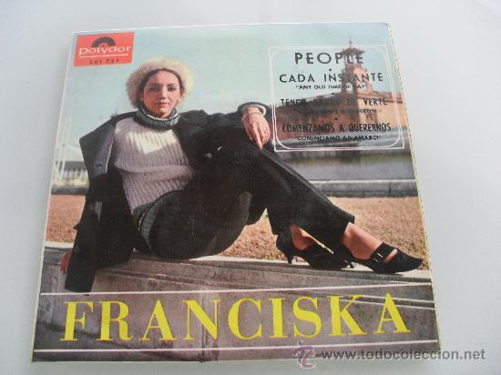 Discos de vinilo: FRANCISKA - PEOPLE + 3 EP 1965 - Foto 1