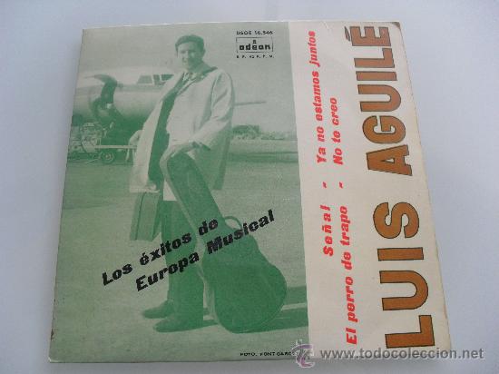 Discos de vinilo: LUIS AGUILE - SE&Ntilde;AL + 3 EP 1963 - Foto 1