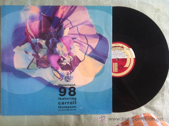 Discos de vinilo: 12&rdquo; MAXI-MOVEMENT 98-JOY AND HEARTBREAK - Foto 1