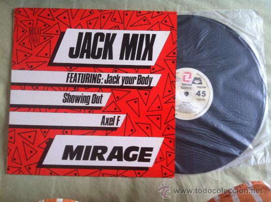 Discos de vinilo: 12&rdquo; MAXI-MIRAGE-JACK MIX - Foto 1