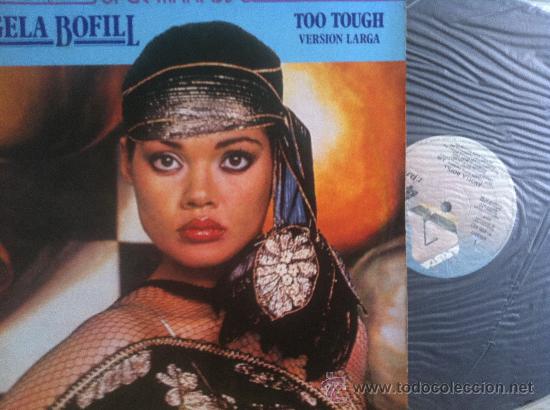 Discos de vinilo: 12&rdquo; MAXI-ANGELA BOFILL-TOO TOUGH - Foto 1
