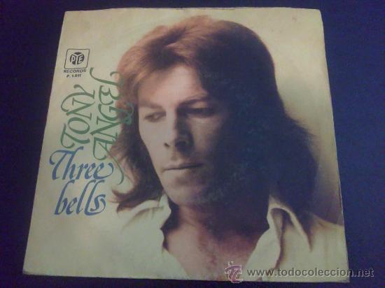 Discos de vinilo: TONY ANGEL, THREE BELLS - SINGLE DE VINILO - Foto 1