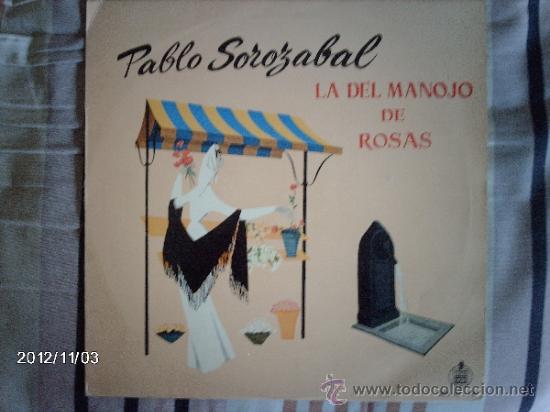 Discos de vinilo: pablo sorozabal  - la del manojo de rosas - Foto 1