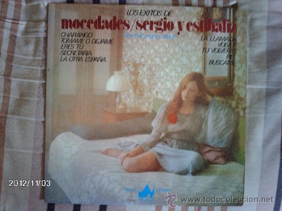 Discos de vinilo: the studio grup  - los exitos de mocedades y de sergio y estibaliz - Foto 1